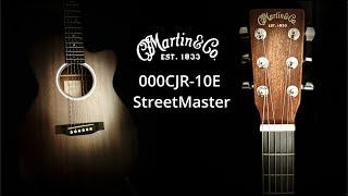 Video thumbnail for Martin 000CJR 10E StreetMaster by Jon is just TOO LouD!!