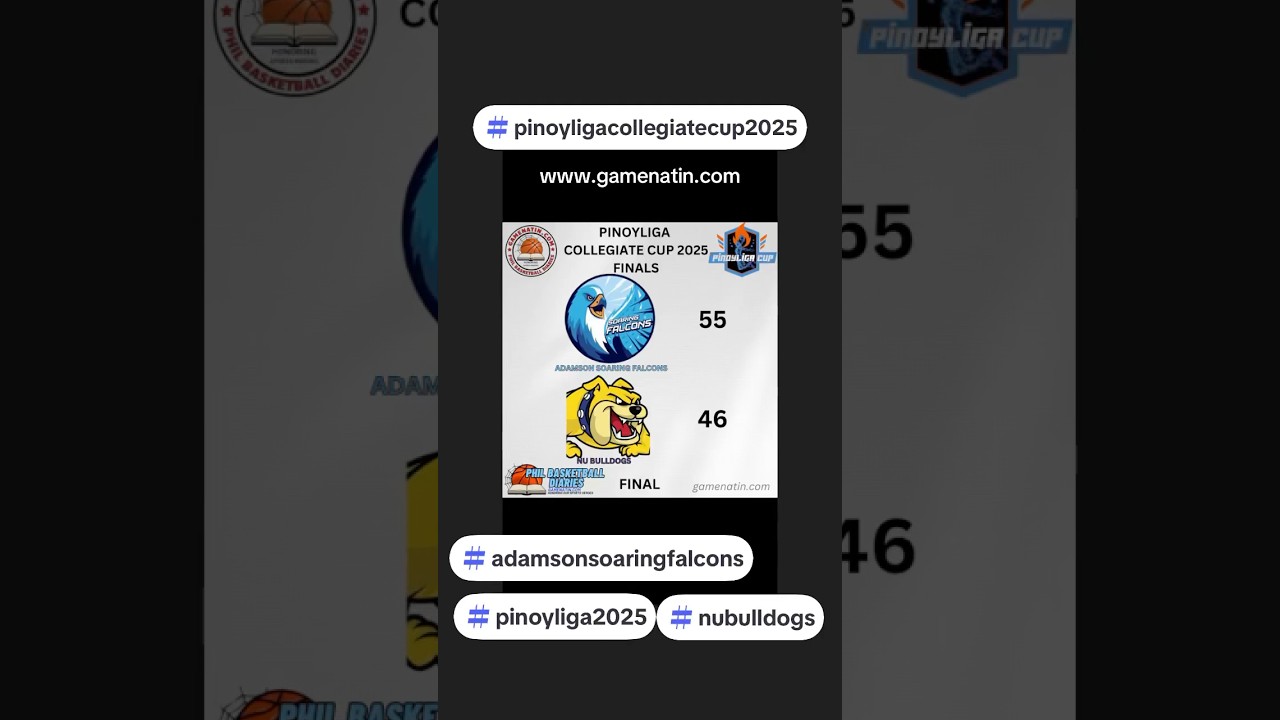 GameNatin.com's Game of the Week - Adamson vs NU, 2025 Pinoyliga Finals