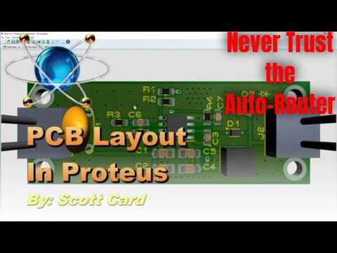 How to Design a PCB - Proteus Tutorial