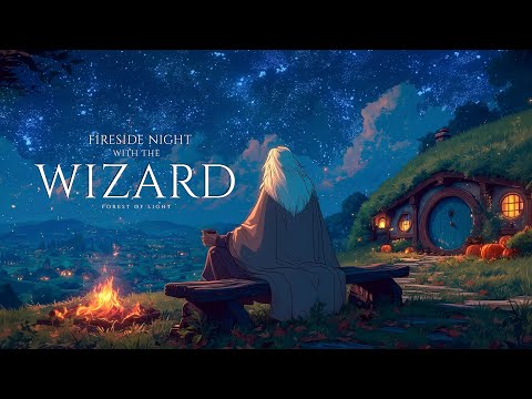 Medieval Music For Focus & Calm | Fireside Night With The Wizard