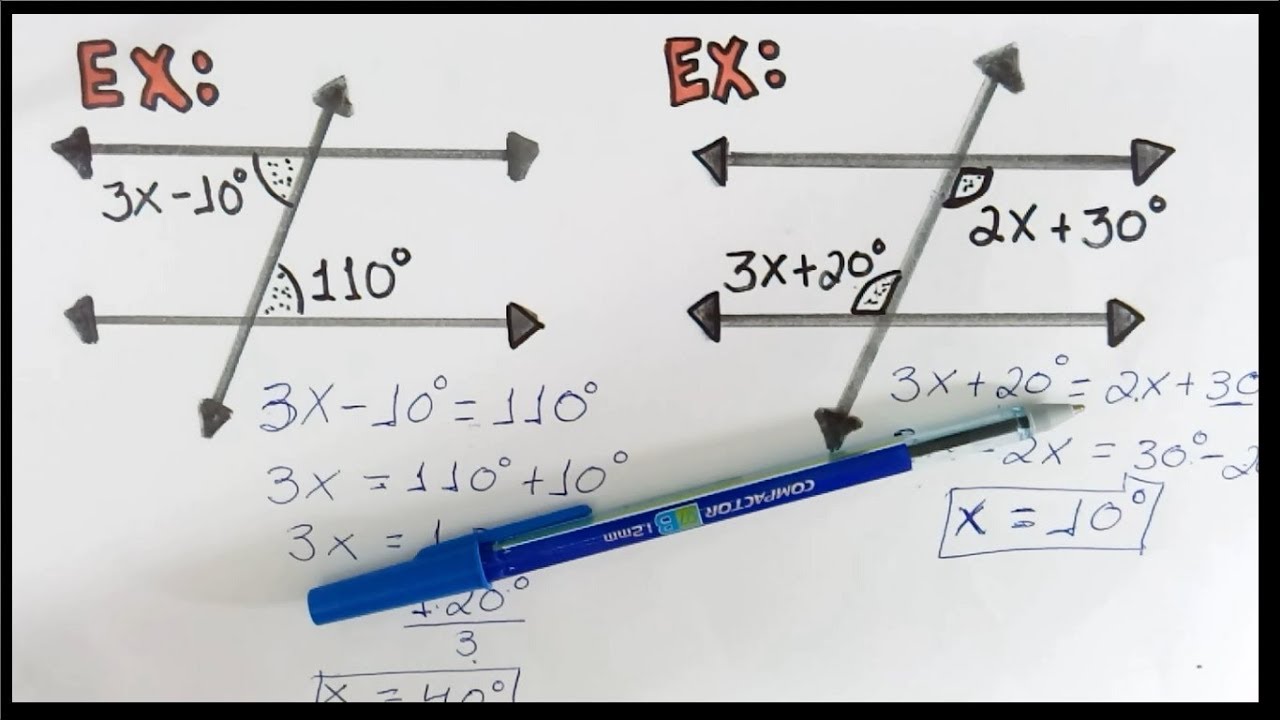 ÂNGULOS ALTERNOS INTERNOS -  (Rapidinho) - Micamática.