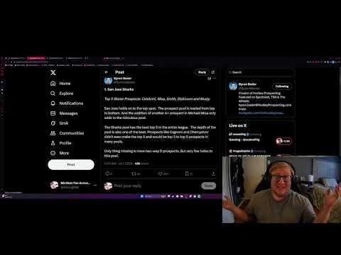 Scottcast NHL Prospect Pool Rankings Review | Ranks 1-5 | ScottCast Episode 1