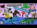 AQUARIUM ATTACK!! MO' CREATURES MOD Showcase #2: LAND CREATURES CRAZYNESS (FGTEEV Minecraft)