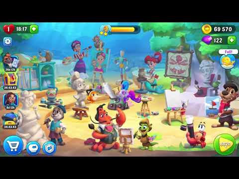 Fishdom 6020 Level - 22 moves - NO BooSTERS