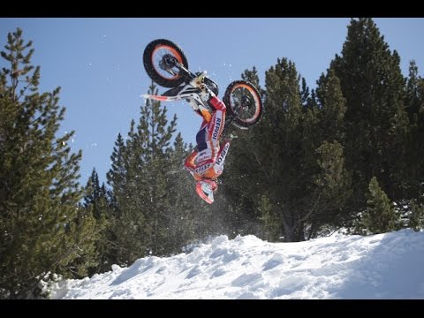 Toni Bou exceeds his own limits on the snow