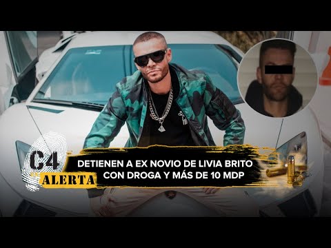 Said ‘P’, ex de Livia Brito, es detenido en CdMx; le aseguran drogas y armas largas