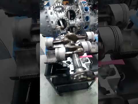 Cutaway piston engine