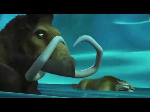 *Belated 1,700 Subscriber Special* Ice Age Ice Slide Scene With Super Mario 64 Slide Course Music