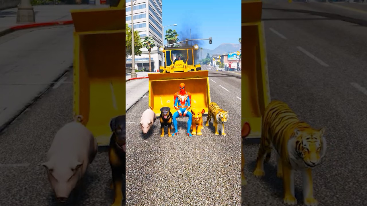 GTA V : DOGS TEACH US PURE LOVE 🥺| Part 821