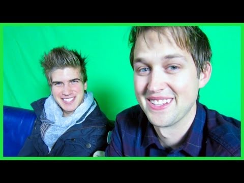 Vlogmas 2012 - GIFT EXCHANGE WITH JOEY! - Day 18