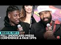WILDER VS. FURY 2 - FULL UNDERCARD PRESS CONFERENCE & FACE OFF VIDEO