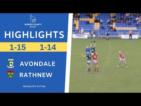 SFC Avondale v Rathnew 15/10/2019