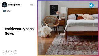 Top 10 #midcenturyboho Posts & Updates, Starring: zigzagstudiodesign