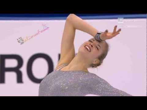 Nice 2012 ICE - LADIES FP -22/26- ORO Carolina KOSTNER - 31/03/2012