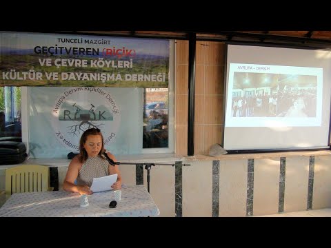 Boryayın-Dersim Tunceli Mazgirt Rîçik-Geçitveren Festivali-Avrupa Rîçik Derneği Sunumu-Yıldız Köse