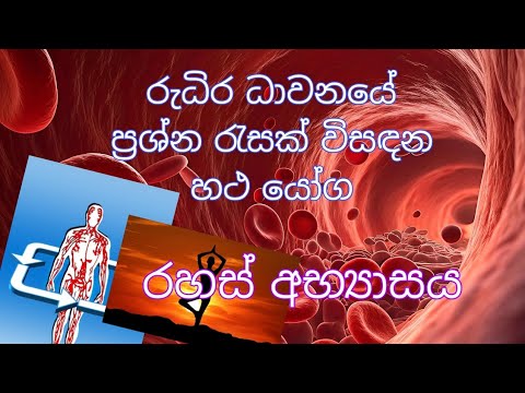 රුධිර ධාවනයේ ප්‍රශ්න රැසක් විසඳන හථ යෝග...