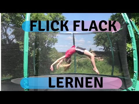 Flick Flack auf dem Trampolin lernen | back handspring Tutorial || iamjasi