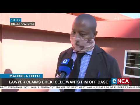 Lawyer claims Bheki Cele wants him off the case