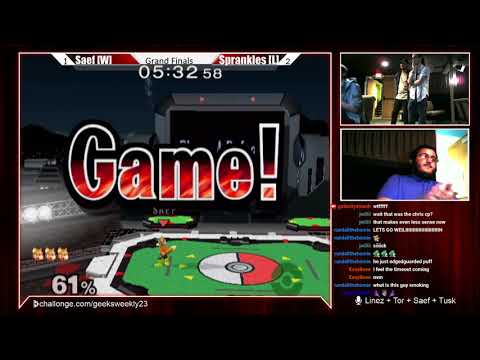 Geeksboro Melee Weekly 23 - Saef vs Sprankles Grand Finals
