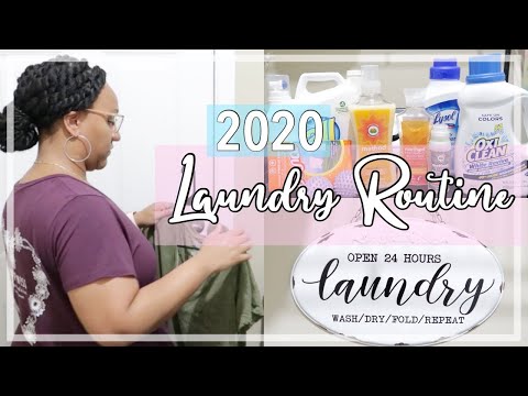 LAUNDRY ROUTINE 2020 | LAUNDRY MOTIVATION | LAUNDRY TIPS & HACKS | CLEAN WITH ME | FAMILY OF 5