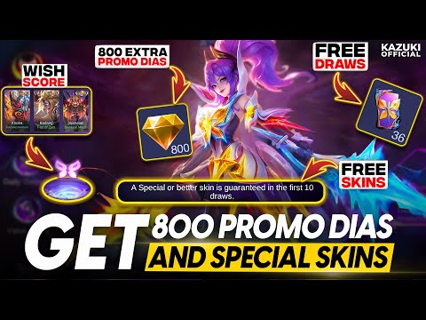 FANNY LEGEND IS HERE | FREE 36 DRAWS | 800 PROMO DIAS & MANY MORE