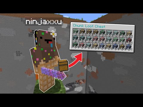 Minecraft mais je peux déplacer les Chunks dans mon Inventaire..