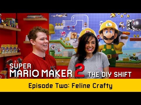 Super Mario Maker 2: The D.I.Y. Shift Ep 2 - Feline Crafty (Nintendo Switch)