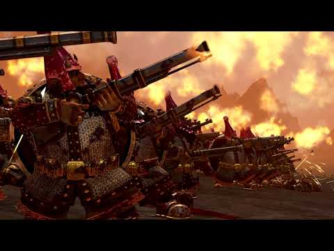 Through the Darkness - CHAOS DWARFS vs WOOD ELVES - Total War WARHAMMER Cinematic Battle