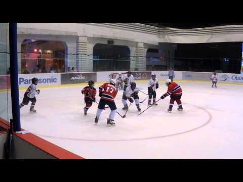 Thailand Ice Hockey Junior League 2013 U14 - Nakaraj vs Bullet Ant 3:1