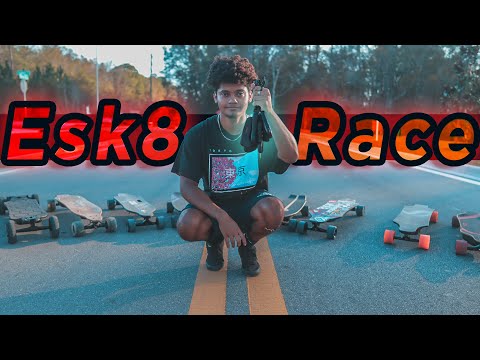 We RACED 10 Electric Skateboards and the results are INSANE