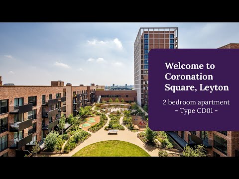 Taylor Wimpey – Discover apartment type CD01 at Coronation Square, Leyton