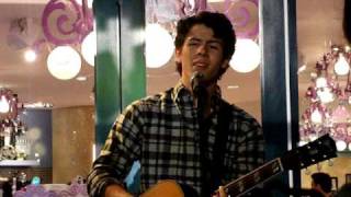 Nick Jonas "Tonight" Acoustic