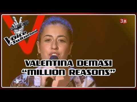 Valentina Demasi - Million Reasons | Blind Auditions | The Voice of Switzerland