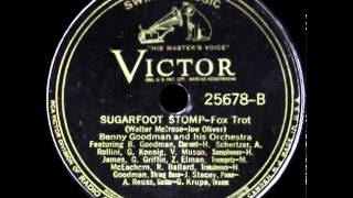 78 RPM: Benny Goodman &amp; his Orchestra - Sugarfoot Stomp