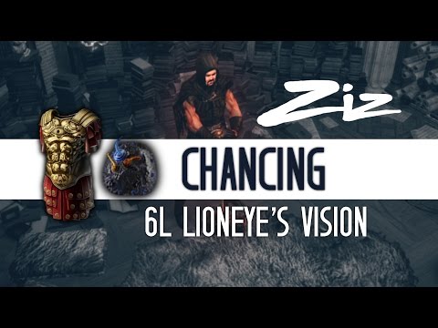 Path of Exile 2.2 - Chancing a Lionseye Vision on a 6Link