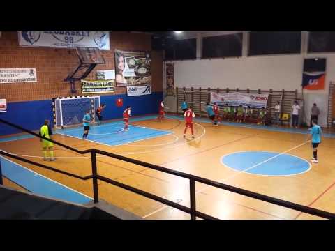 Lonigo calcio a 5 3 -2 Real Gua'. Gol di Davide Bellotto, assist Federico Rossin