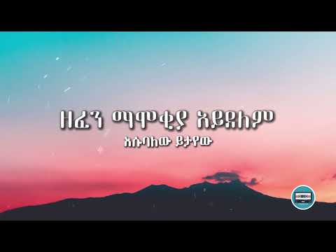 Zefen Mamokia Aydelem - Esubalew Yitayew / ዘፈን ማሞቂያ አይደለም - እሱባለው ይታየው Lyric video : cassette lyrics