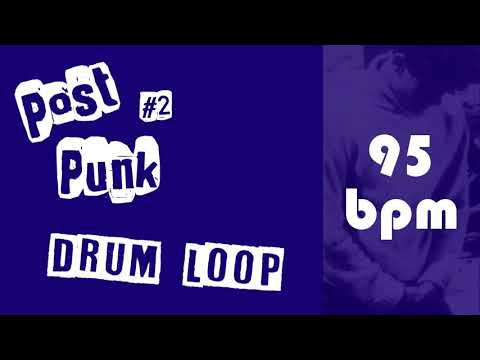 Post Punk Drum Loop #2 - 95 bpm