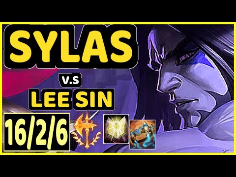SELFMADE (SYLAS) vs LEE SIN - 16/2/6 KDA JUNGLE CHALLENGER GAMEPLAY - EUW