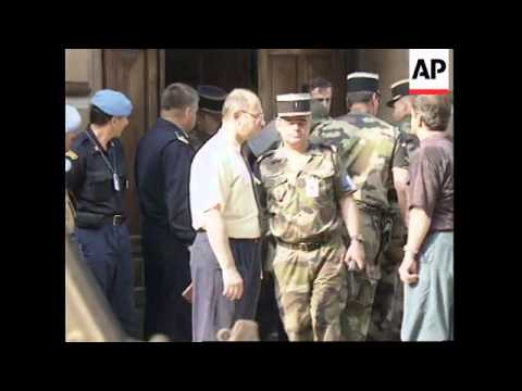 BOSNIA: SOLDIERS INDICTED FOR WAR CRIMES TRANSFERRED TO THE HAGUE