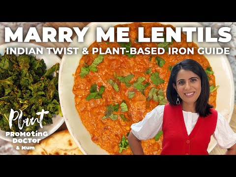 DOCTOR APPROVED Indian Style Lentils for MAXIMUM Iron Boost!