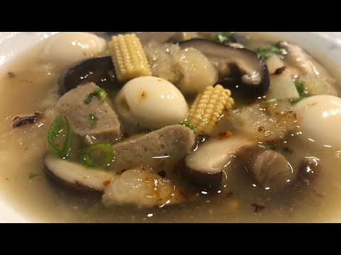Lao Food| How I Make Fish Maw Soup