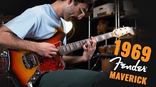 Video thumbnail for 1969 Fender Maverick | CME Vintage Demo | Ehmed Nauman by Chicago Music Exchange