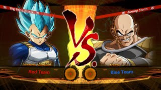 Vegeta (SSB) VS Nappa | Dragon Ball FighterZ | XBOX Series X Gameplay