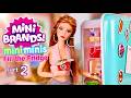Mini Brands Mini Minis Fill The Fridge Part 2 Are They Barbie Doll Size ZURU
