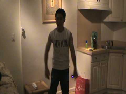 Me performing kpop "Hot Issue" by 4minute and "Again & Again" by 2PM