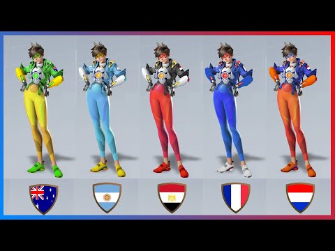 WORLD CUP 2023 SKINS - Overwatch 2 World Cup Fan Skins/Concept Skins