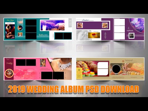 2019 Indian wedding Album Design psd12x36 Templates Free download | srinu photo editing.