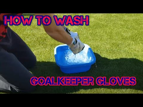 How To Wash Goalkeeper Gloves