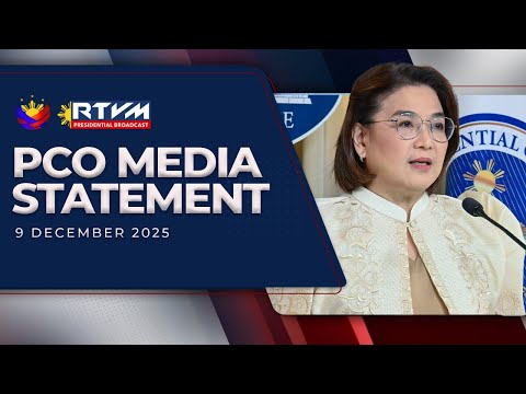 PCO Media Statement 12/9/2025